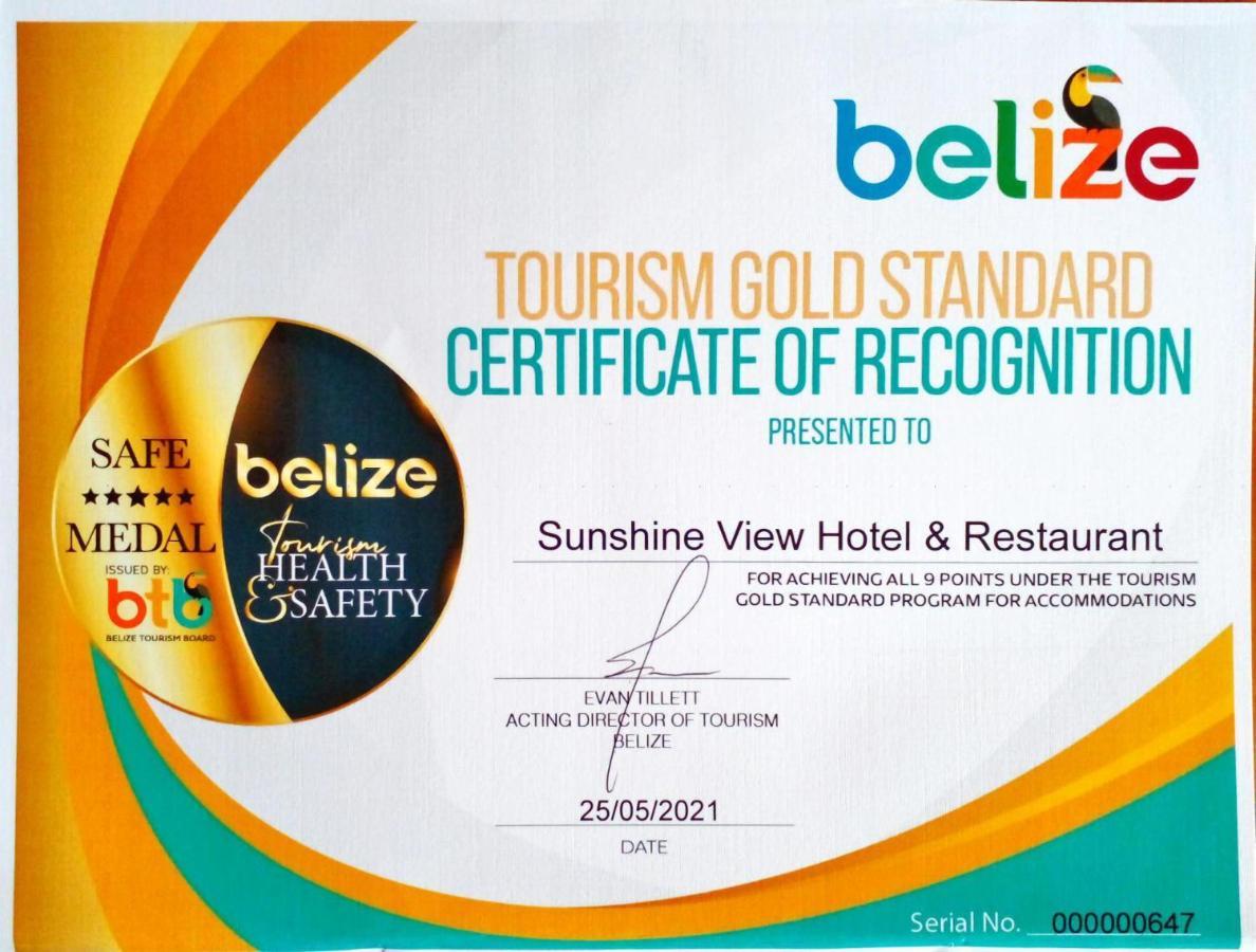 Sunshine View Hotel&Restaurant Corozal Exterior foto